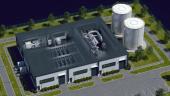 Shows combination of electrolyzer and heat pump efficiency